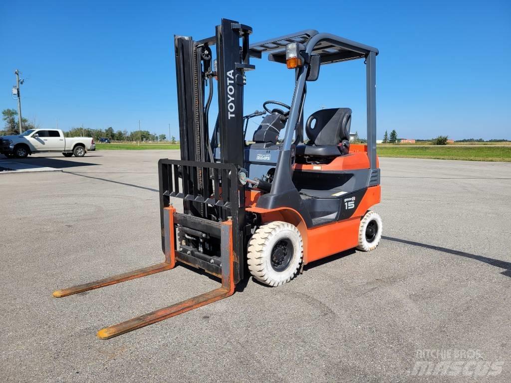 Toyota 8FB15 Wózki elektryczne