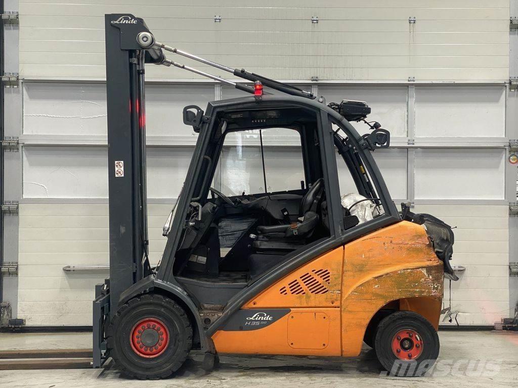 Linde H35T-02 Wózki LPG