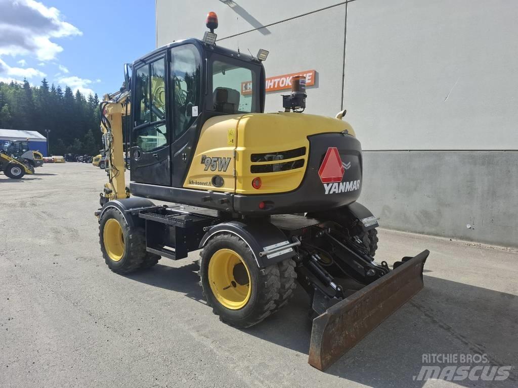 Yanmar B 95 W Koparki kołowe