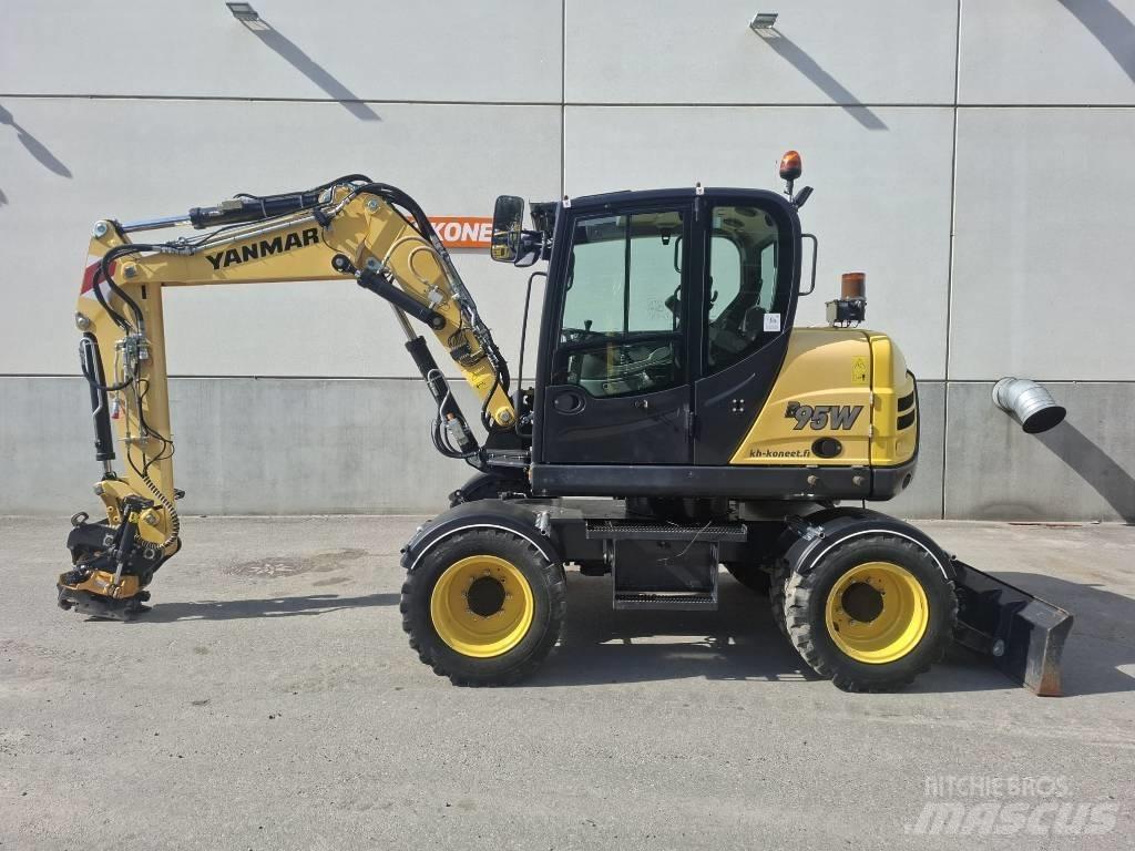 Yanmar B 95 W Koparki kołowe
