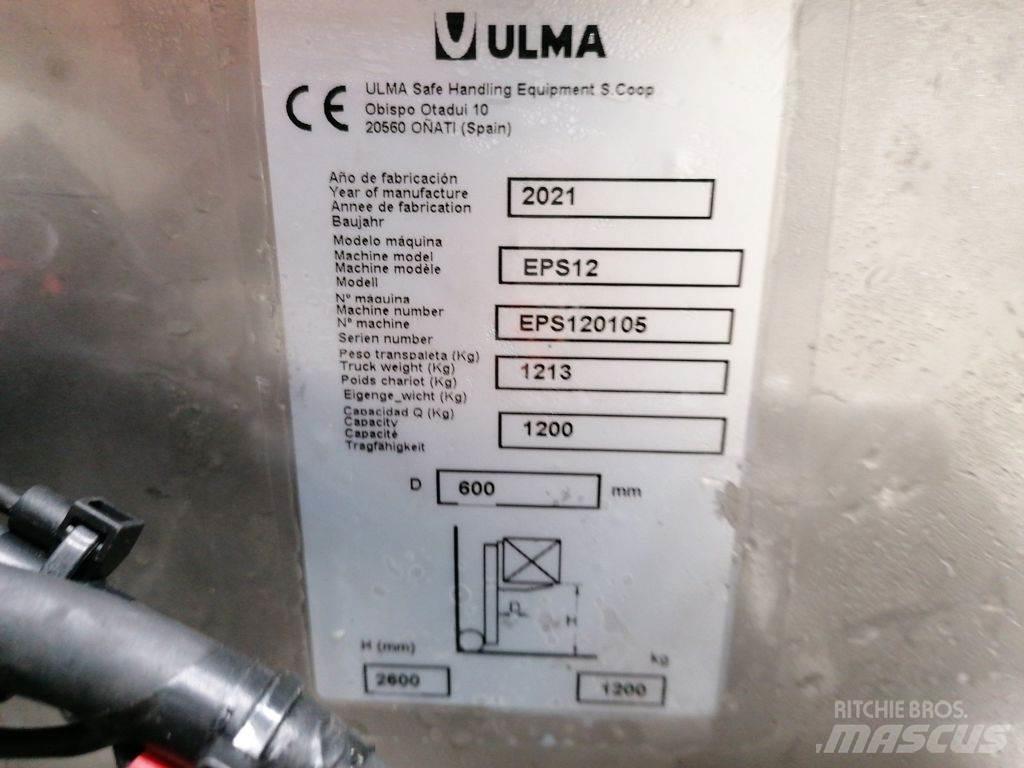 Ulma EPS12 Wózki widłowe unoszące z dyszlem