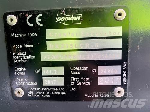 Doosan DX235LCR-5 Koparki gąsienicowe