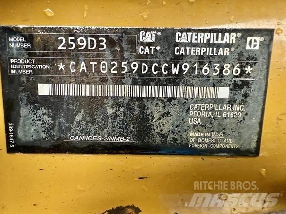 CAT 259D3 Ładowarki burtowe