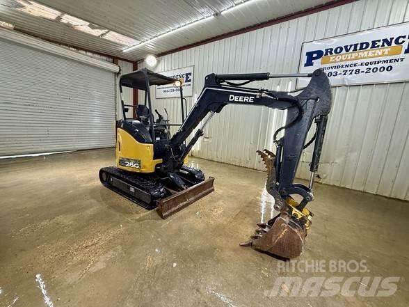 John Deere 26G Minikoparki
