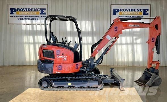 Kubota KX033-4 Minikoparki