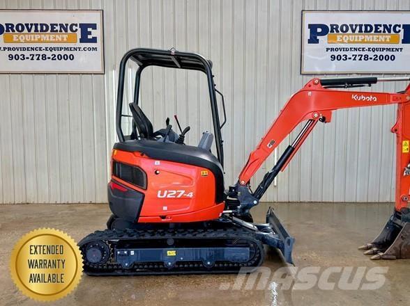 Kubota U27-4 Minikoparki