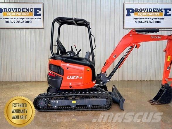 Kubota U27-4 Minikoparki