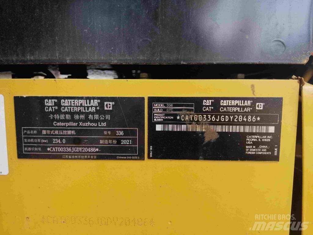 CAT 2020 CAT 336 Koparki gąsienicowe