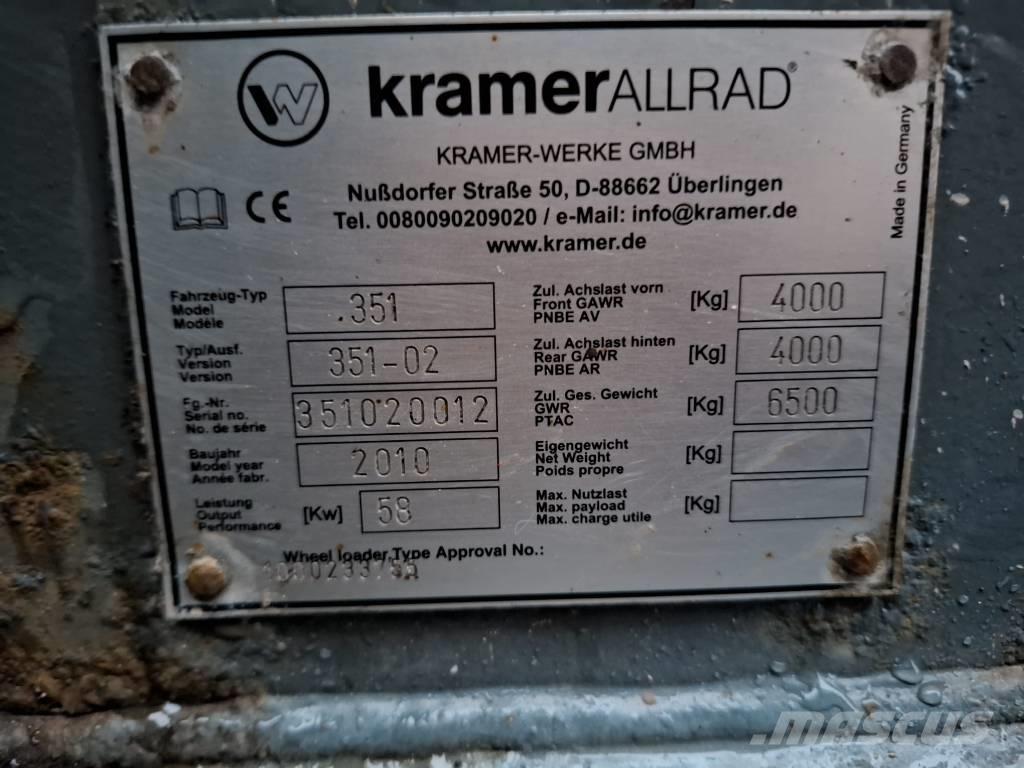 Kramer 480 Ładowarki kołowe