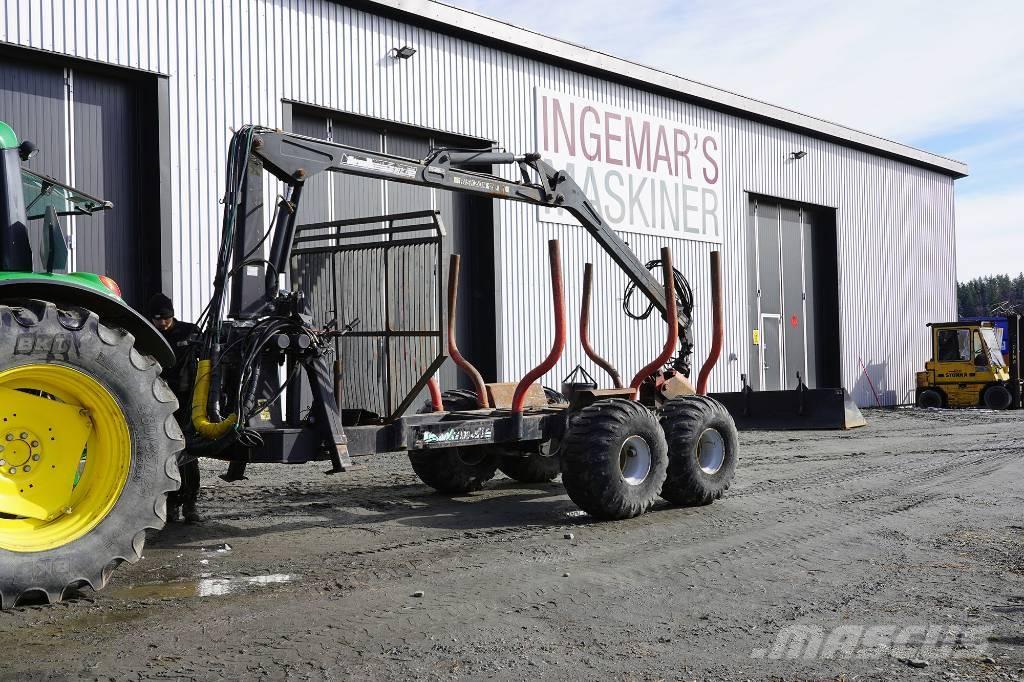 Nokka Skogsvagn Przyczepy leśne