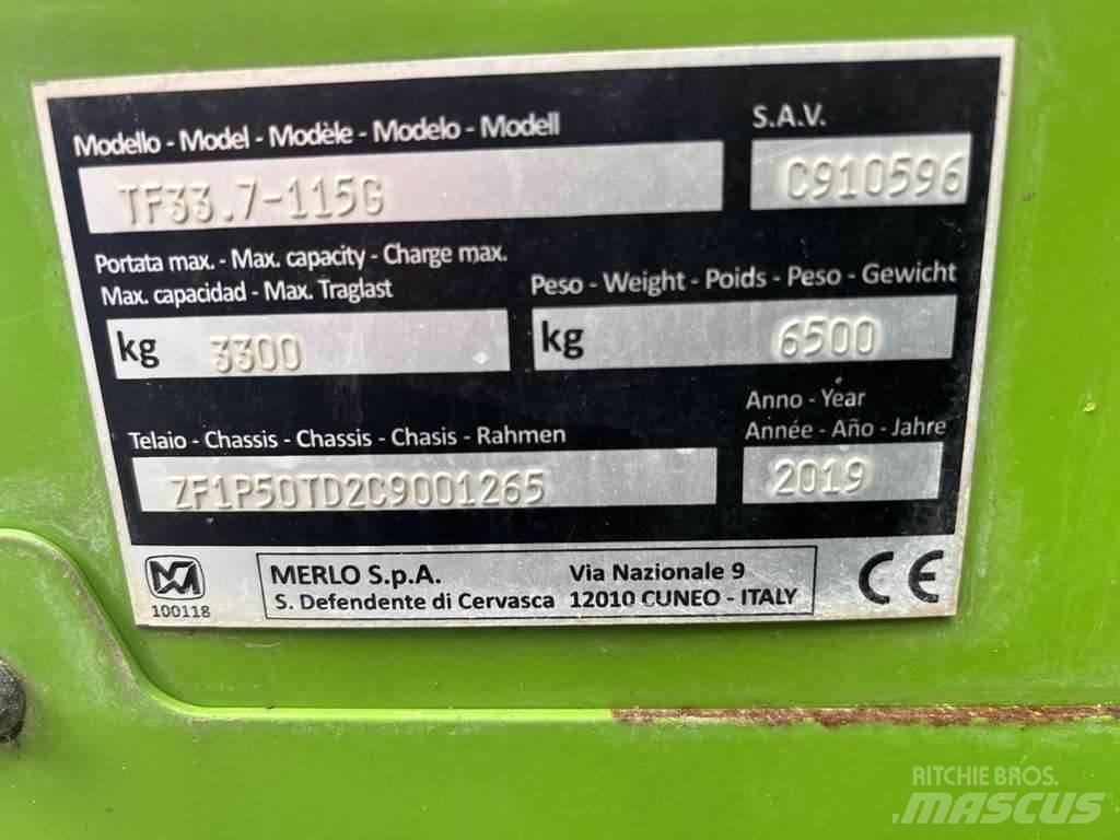 Merlo TF33.7 Ładowarki teleskopowe