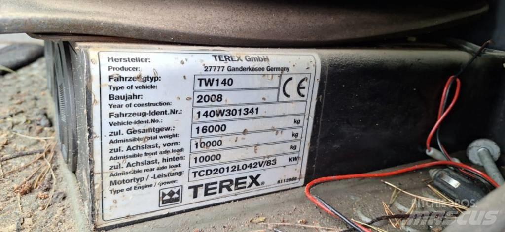 Terex TW 140 Koparki kołowe