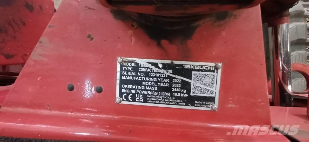 Takeuchi TB 325 R Minikoparki