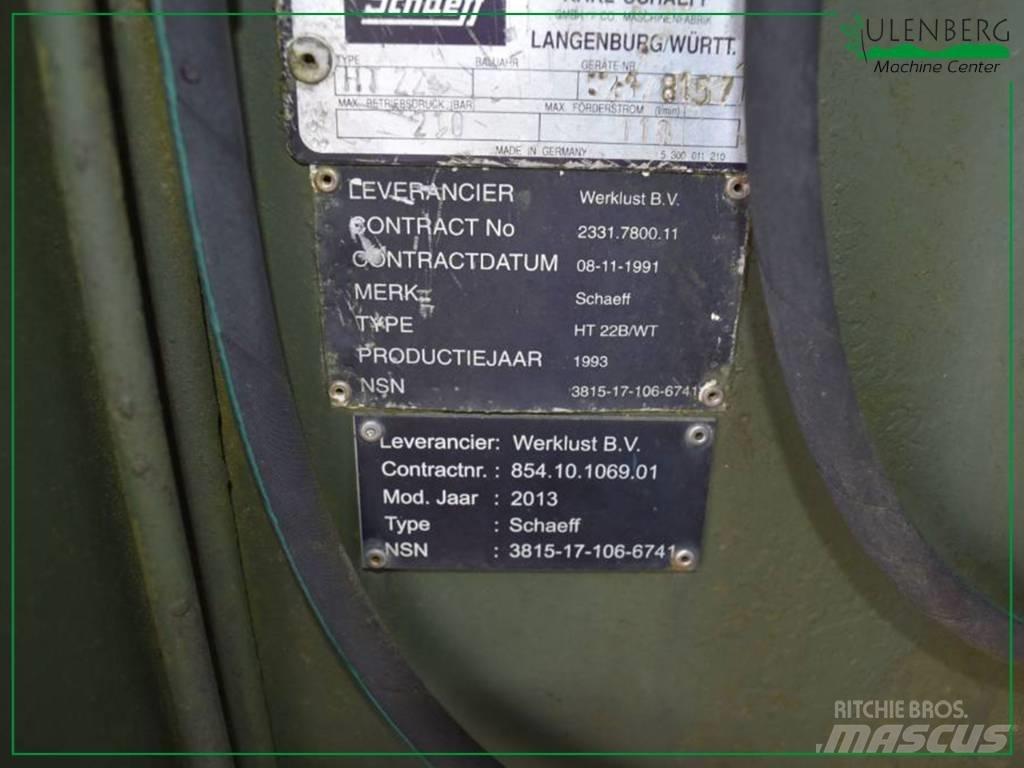 Schaeff HT22B/WT Koparki specjalne