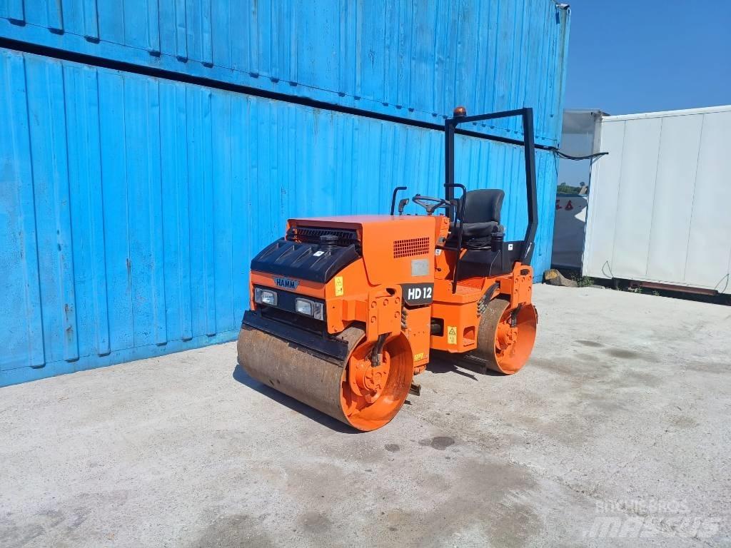 Hamm HD 12 Walce dwubębnowe