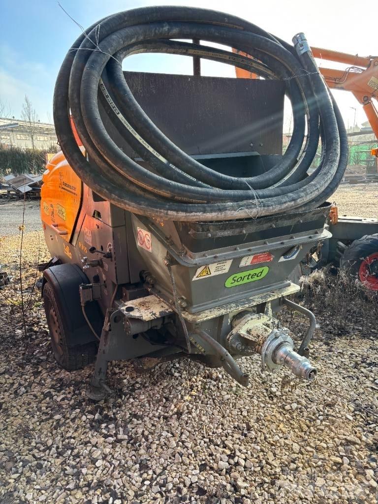Putzmeister P 715 TD Samojezdne pompy do betonu