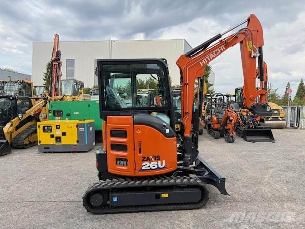 Hitachi ZX26 U-6 Minikoparki