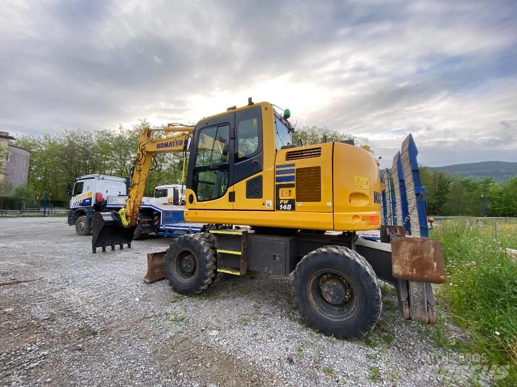 Komatsu PW 148 Koparki kołowe