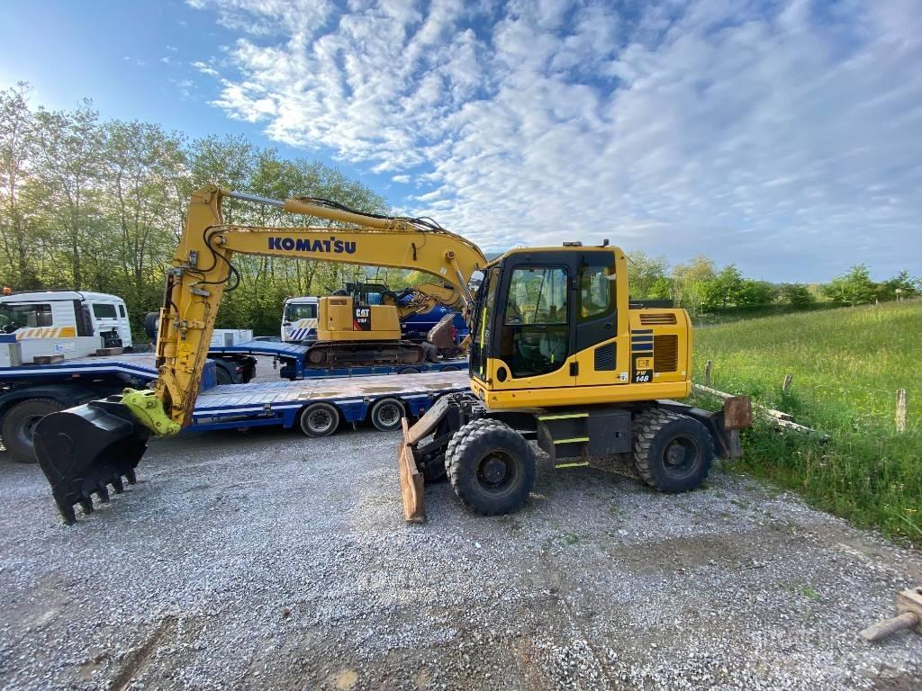 Komatsu PW 148 Koparki kołowe