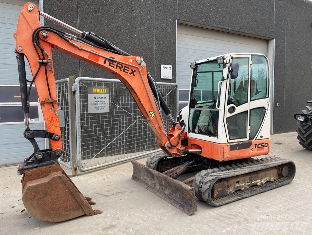 Terex TC50 Minikoparki