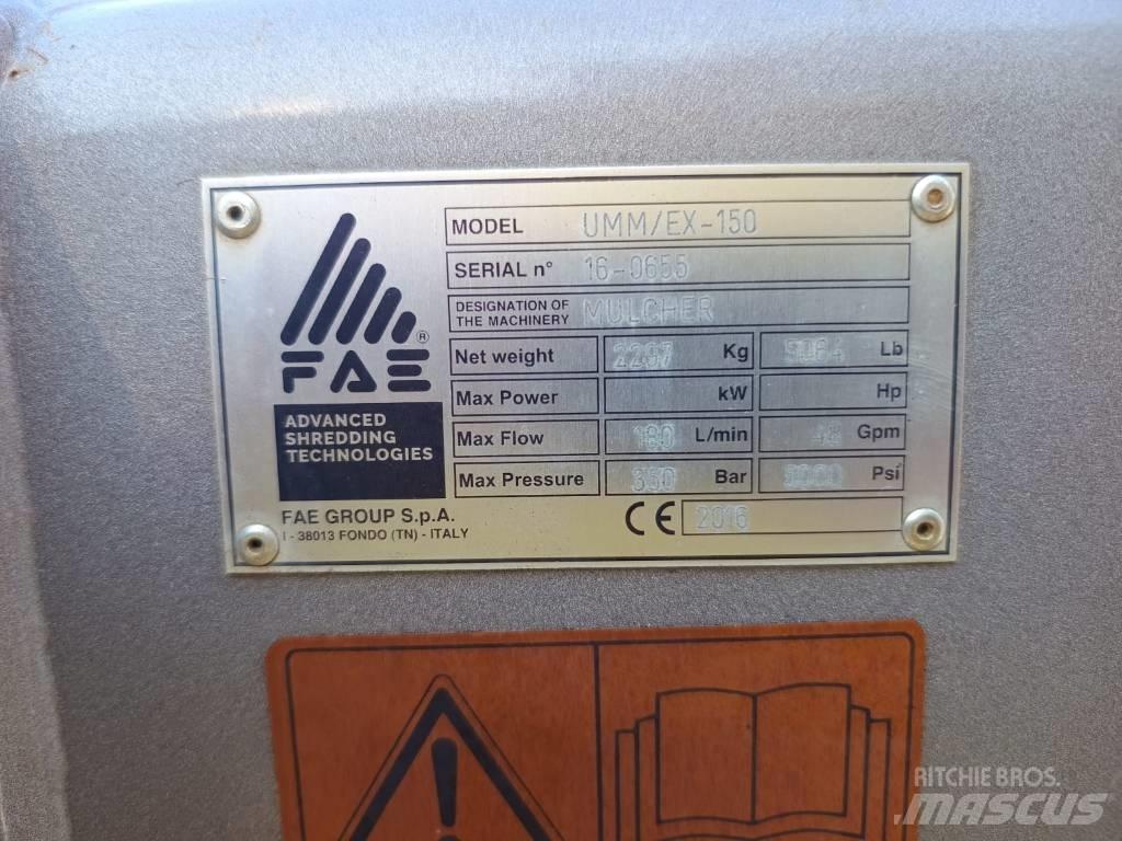 FAE UMM/EX-150 Głowice do harwesterów