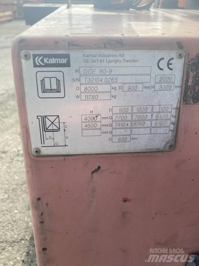 Kalmar DCE-80-9 Wózki Diesla