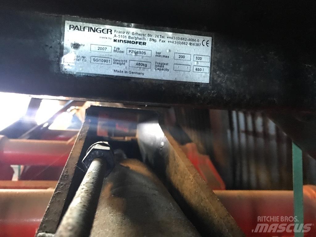 Palfinger PZG650S Akcesoria do obsługi załadunku