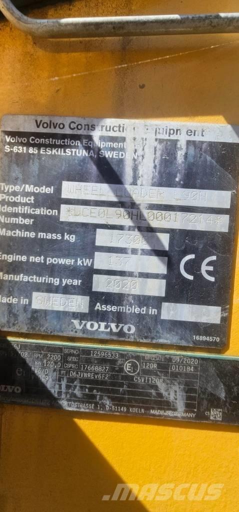 Volvo L 90 H Ładowarki kołowe