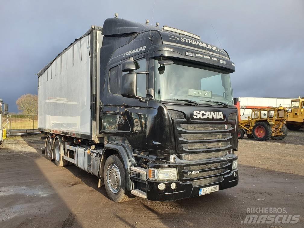 Scania R 490 Pojazdy do transportu zrębki