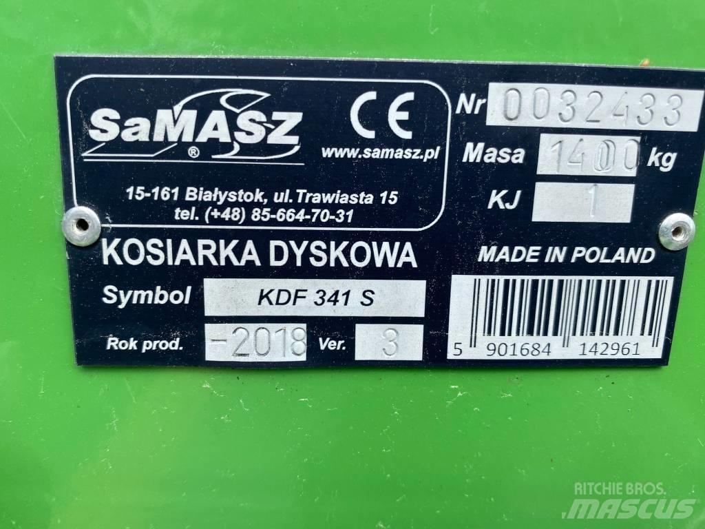Samasz KDF 341 S Kosiarki ze wstępną obróbka paszy
