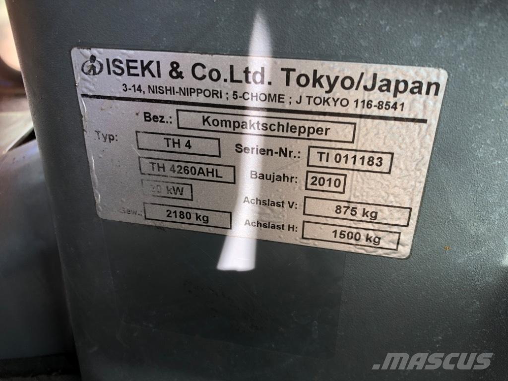 Iseki TH 4260 AHL Mikrociągniki