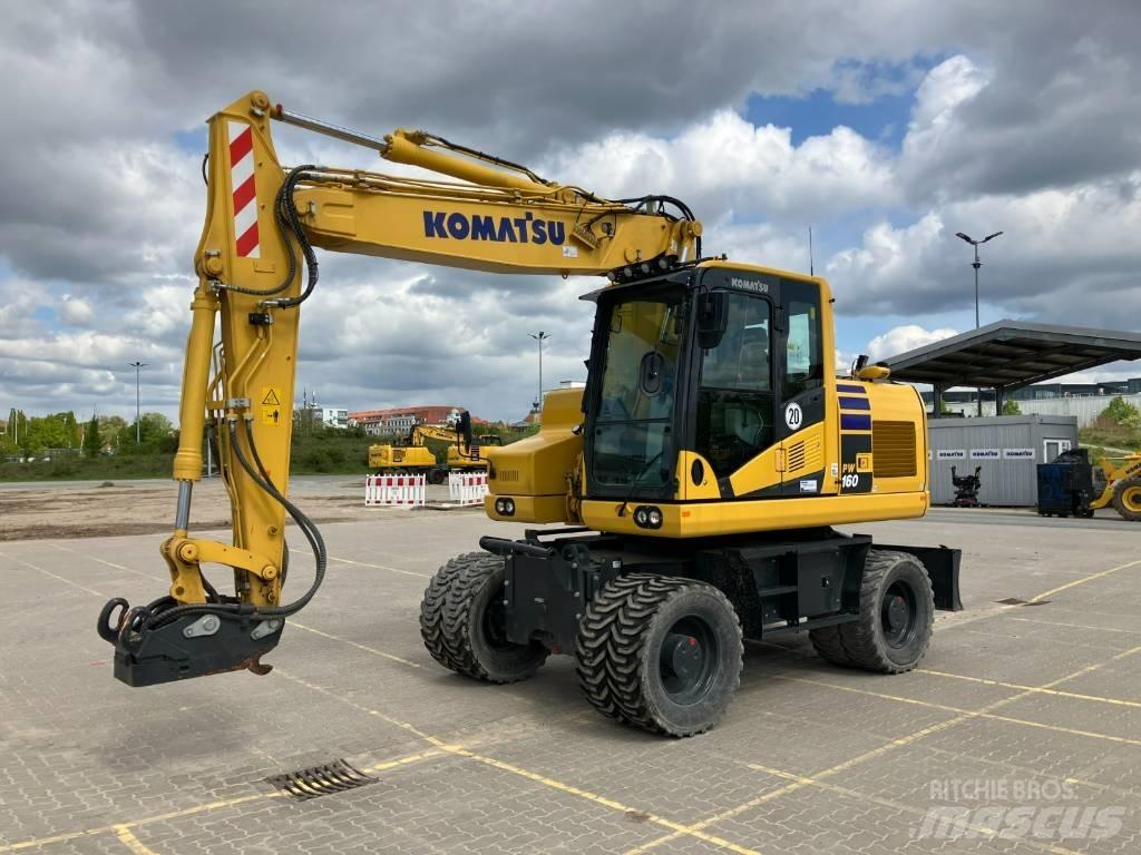 Komatsu PW 160-11 E0 Koparki kołowe