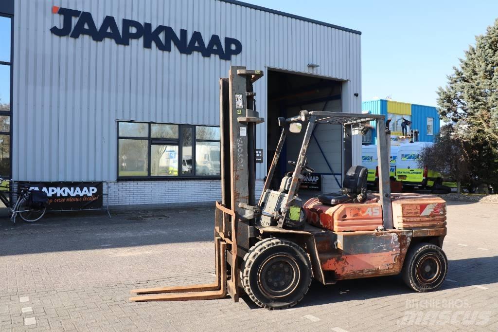 Toyota 5 FB 45 Wózki Diesla