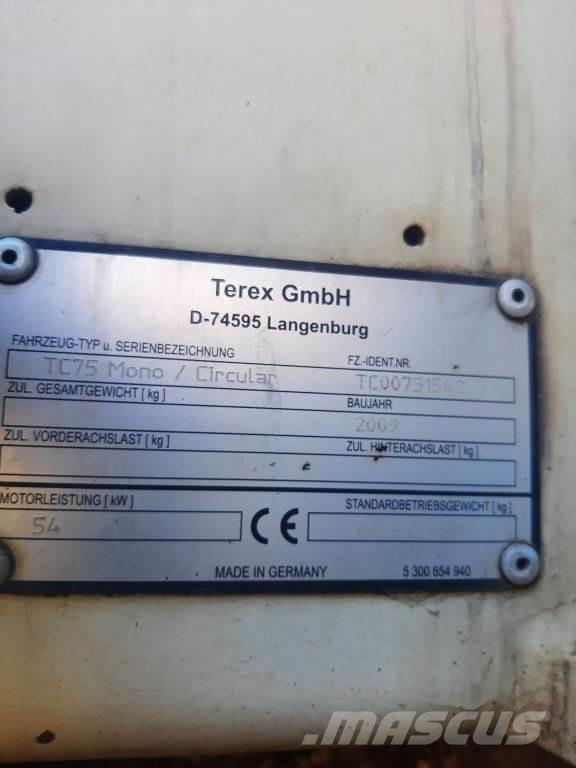 Terex TC75 Minikoparki