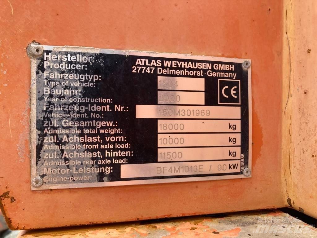 Atlas 1504 Koparki kołowe