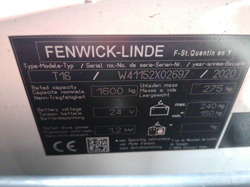 Linde T16 Wózki widłowe unoszące
