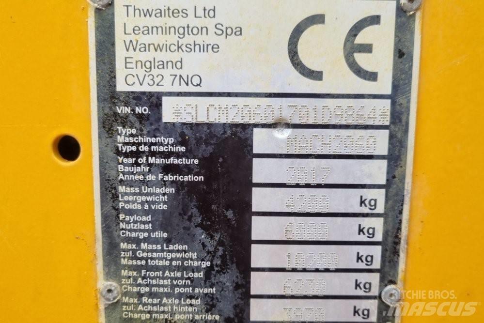 Thwaites 6T dömper Wozidła przegubowe