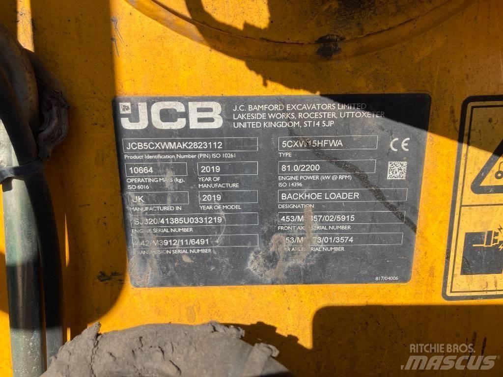 JCB 5 CX Wastemaster Koparko-ładowarki