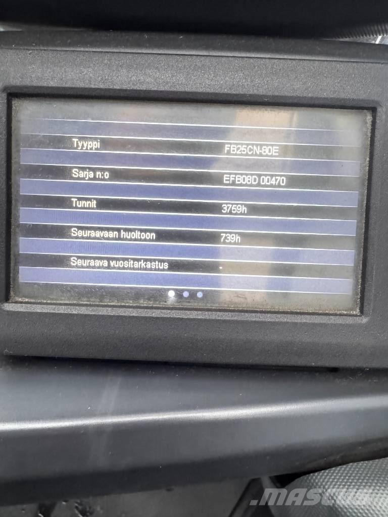 Mitsubishi FB 25 CN Wózki elektryczne