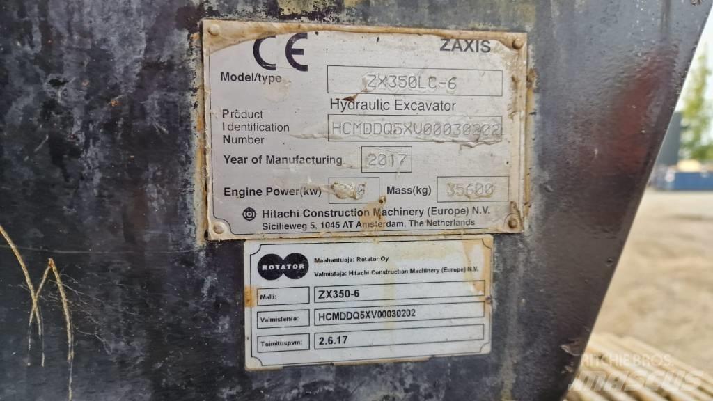 Hitachi ZX 350 LC-6 Koparki gąsienicowe