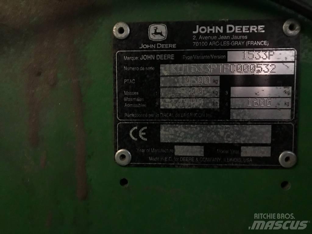 John Deere L 1533P Prasy kostkujące
