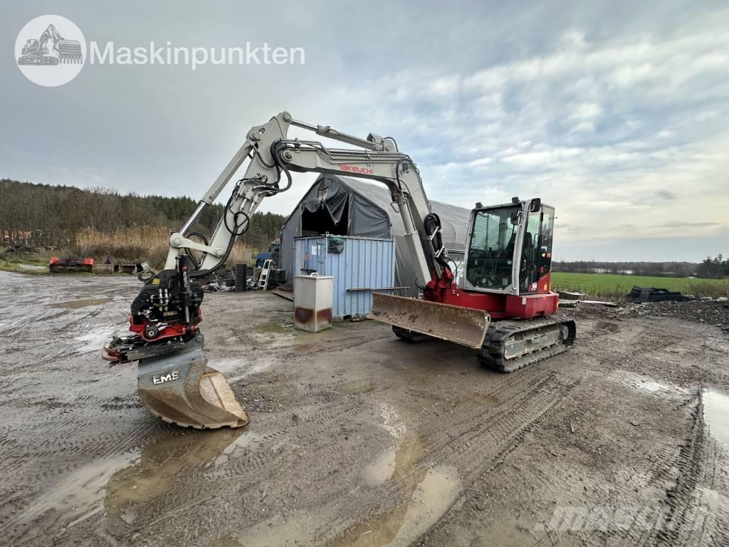 Takeuchi TB 280 FR Midikoparki  7t - 12t