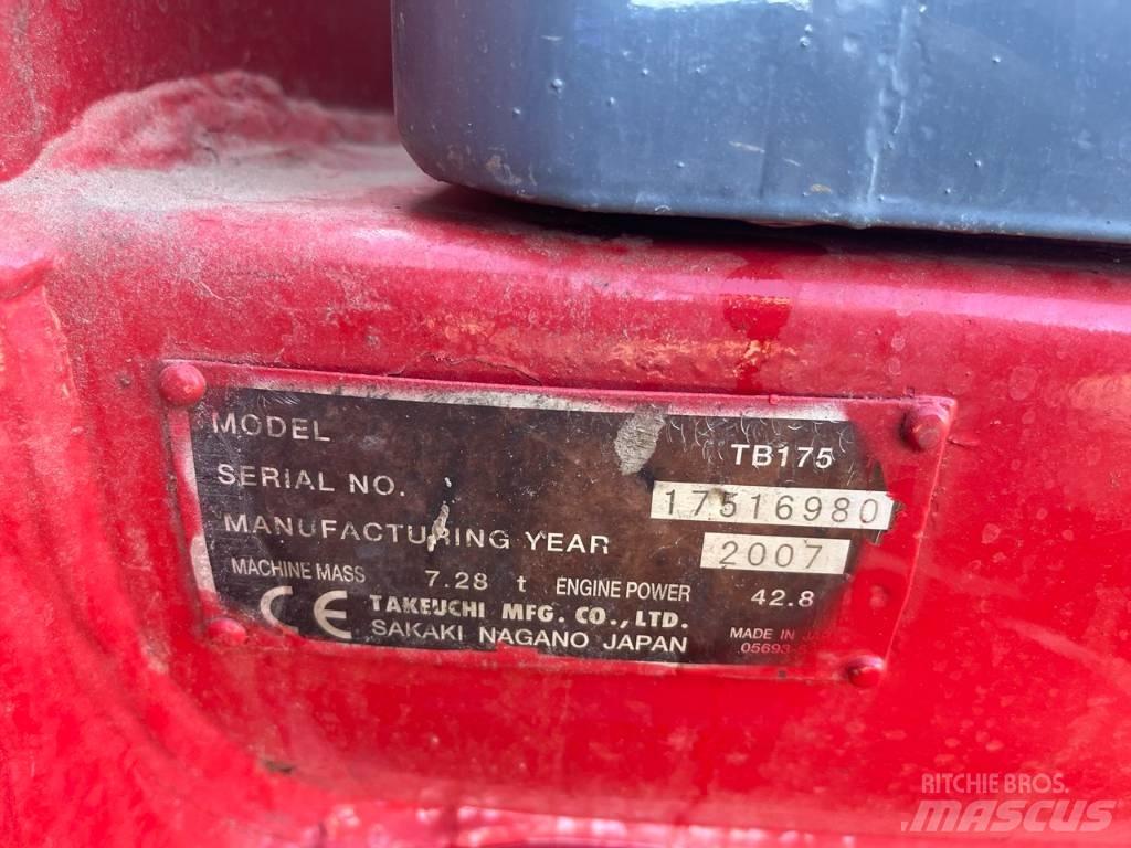 Takeuchi TB 175 Midikoparki  7t - 12t