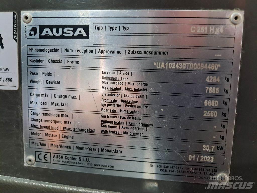 Ausa C251 HX4 Wózki widłowe terenowe