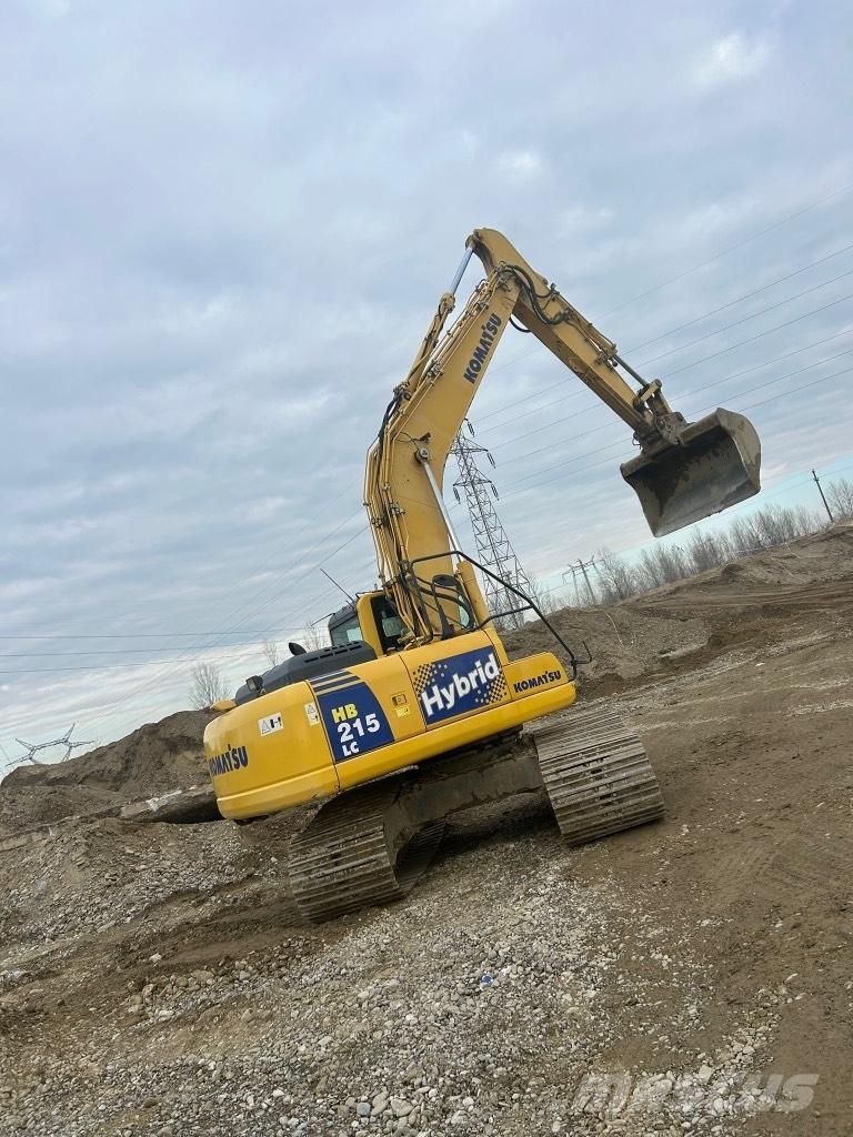 Komatsu HB 215 LC-1 Ramy i zawieszenie