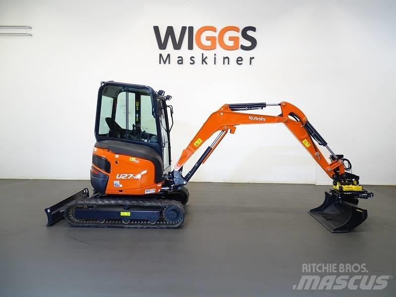 Kubota U 27-4 Minikoparki