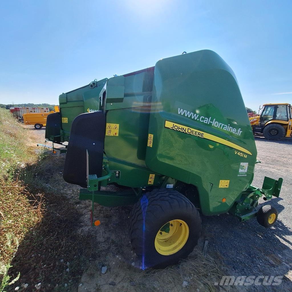 John Deere V 451 M Prasy zwijające