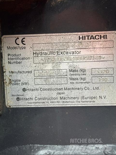 Hitachi ZX 33 U-6 Minikoparki