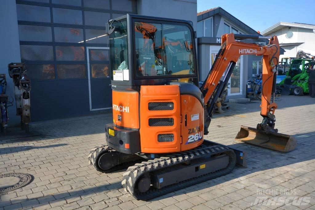 Hitachi ZX 26 U-6 Minikoparki