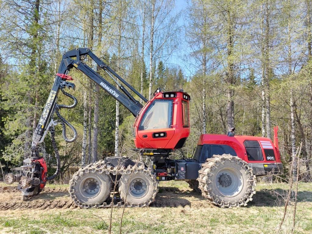 Komatsu 901 Harwestery